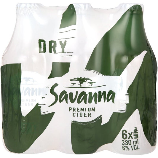 Savanna Premium Dry 330ml 6-Pack