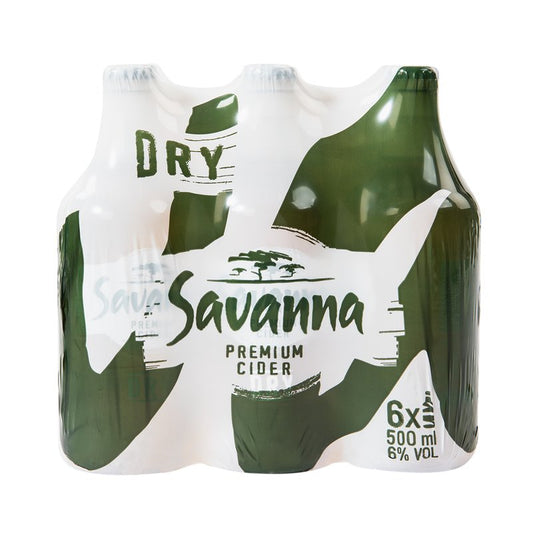 Savanna Premium Dry 500ml 6-Pack