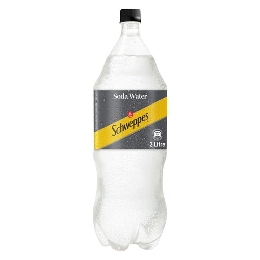 Schweppes Soda Water 2L Unit