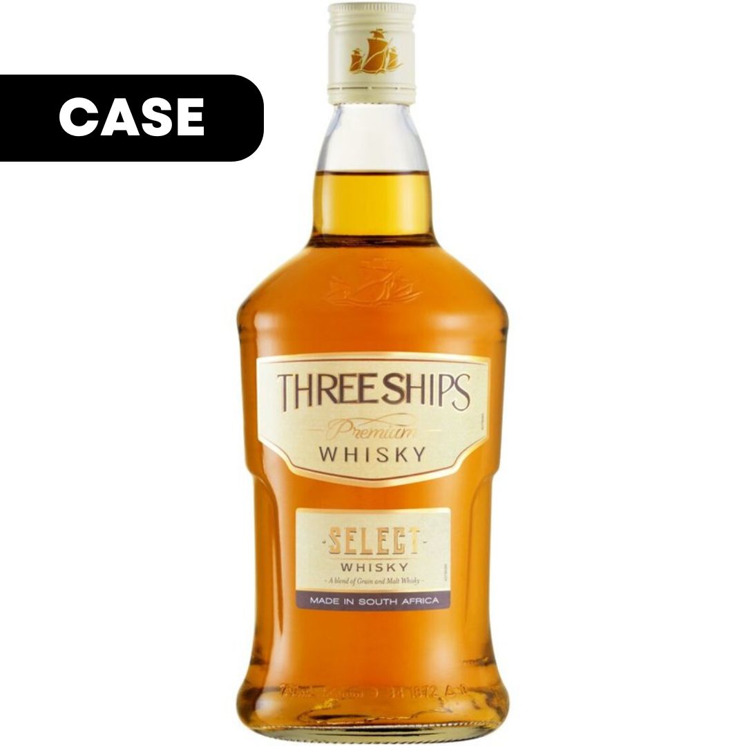 Three Ships 3 Year Old Select Whisky 750ml Case (12)
