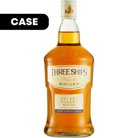 Three Ships 3 Year Old Select Whisky 750ml Case (12)