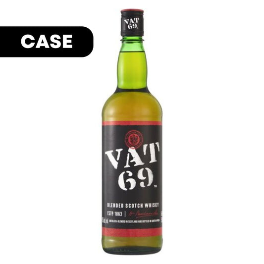Vat 69 Scotch Whisky 750ml Case (12)