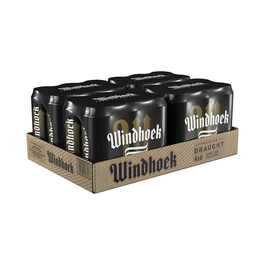 Windhoek Premium Draught 500ml Case (24)