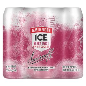 Smirnoff Ice Berry Twist 440ml 6-Pack